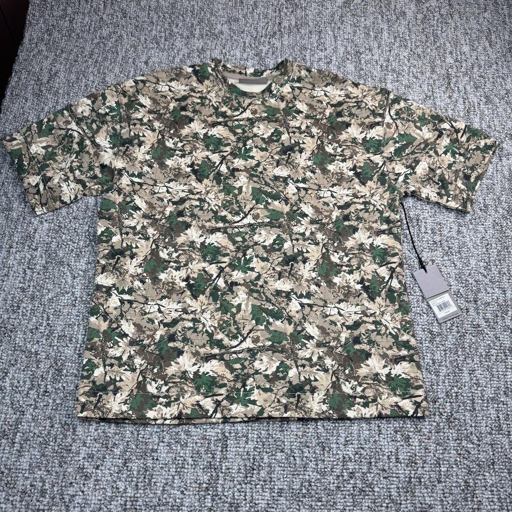 Amongst Others Shirt Mens Small Camo Drop Shoulder Boxy Fit Real Tree NWT